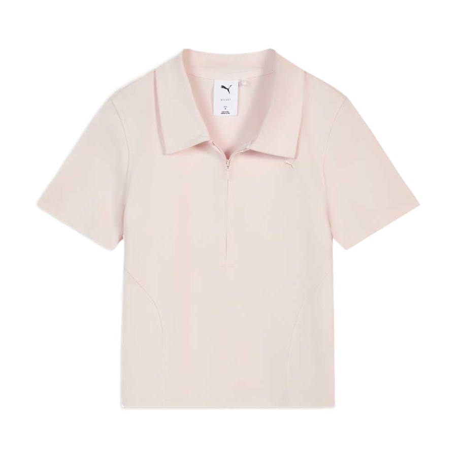 PUMA Polo Shirts Women's Pink Moderate Straight Fit
