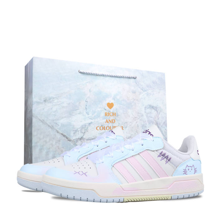 Adidas Adidas ENTRAP Low top Skateboard Shoes Unisex Pink Purple