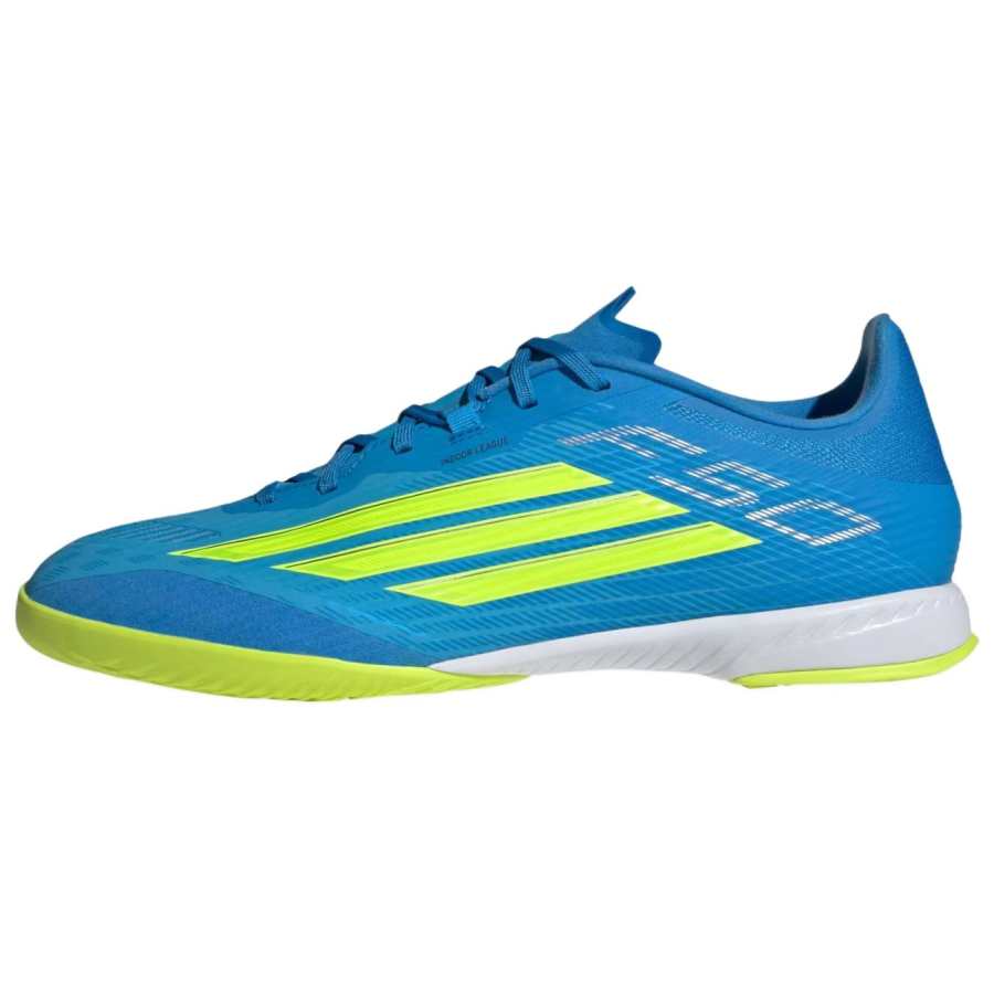 Adidas F50 Adidas League Indoor 'Lucid Ray Blue Team Solar Yellow 2 Lucid Aquamarine'