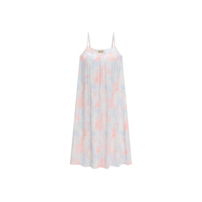 MIIOW Camisole Nightgown Women's Single Pack Sunset Blue
