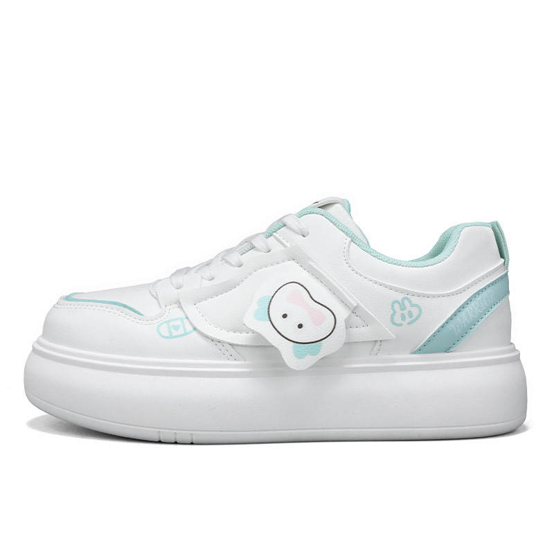 Warrior Skateboard Shoes Height Increasing Abrasion Resistant Lightweight Low top Casual Shoes Women's