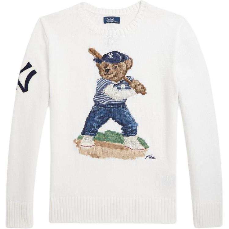 Polo Ralph Lauren x NIUYUEYANGJIDUI Sweater Polo Bear Classic Version Kids'