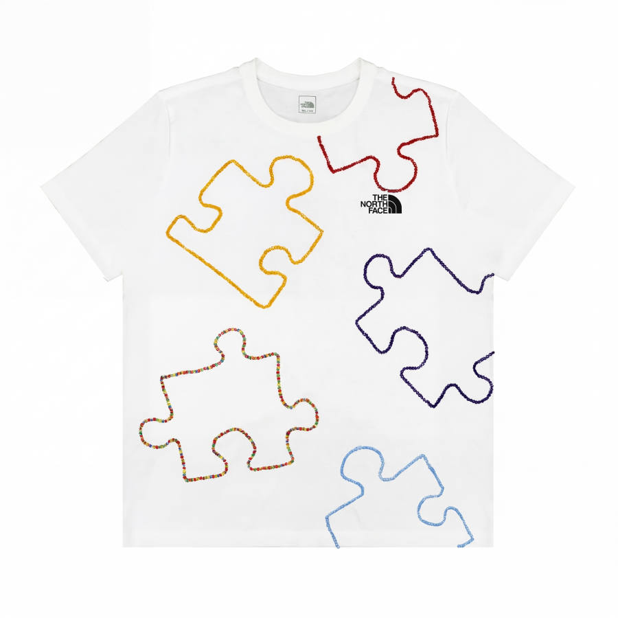 THE NORTH FACE T Shirts Unisex White Crew Neck Moderate