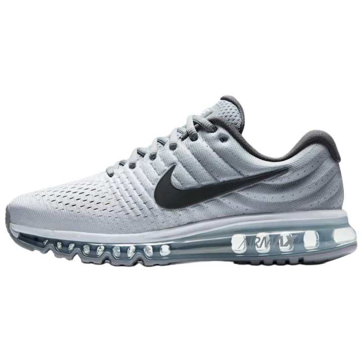 Nike Nike Air Max 2017 Support Breathable Casual Running Shoes Men's Gray