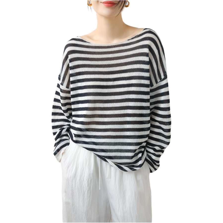 JBBCN T Shirts Women's Boat Neck Thin Straight Fit