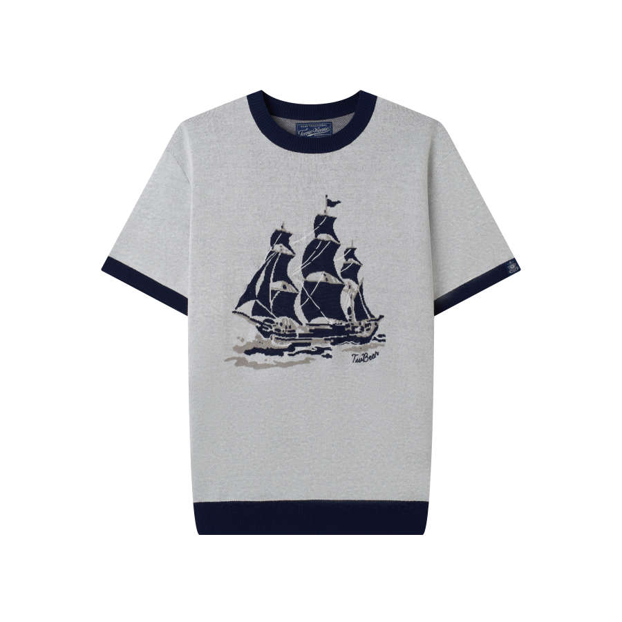 Teenie Weenie Men Evergreen Preppy Style T Shirt Unisex