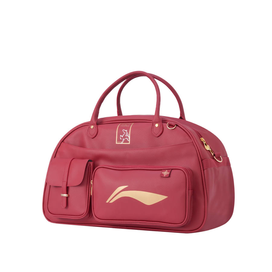 Li-Ning Li Ning Pu Handbag Regular Women's Ochre Red