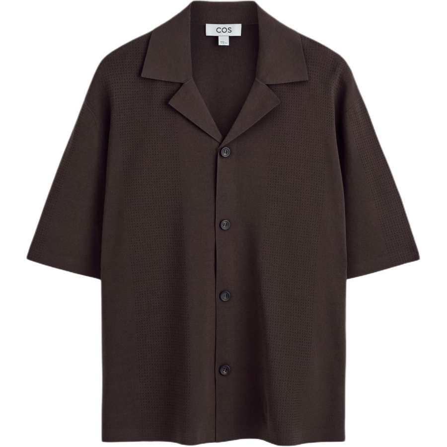 COS COS Shirts Men's Dark Brown Moderate