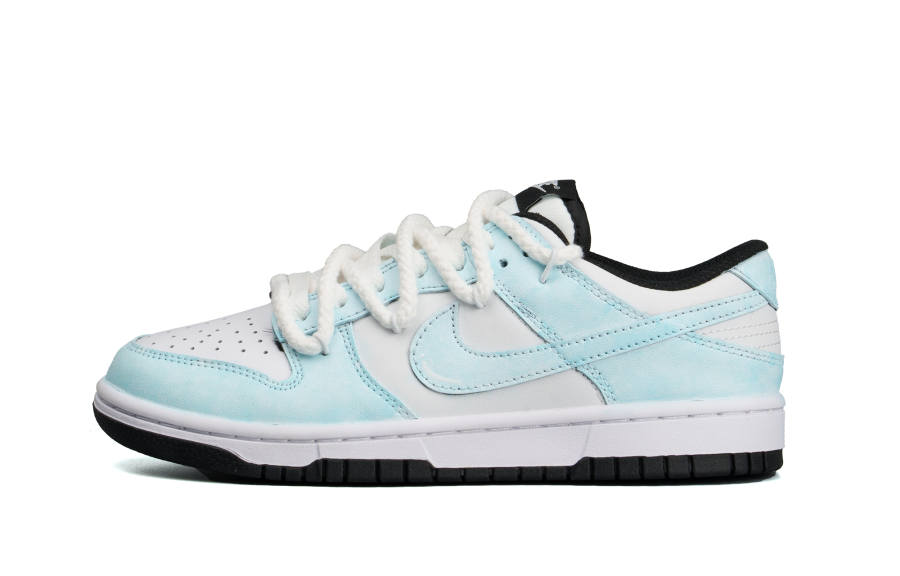 Nike Nike Dunk Leather Cushioning Abrasion Resistant Slip Resistant Low top Kids' Skateboarding Shoes Teenagers