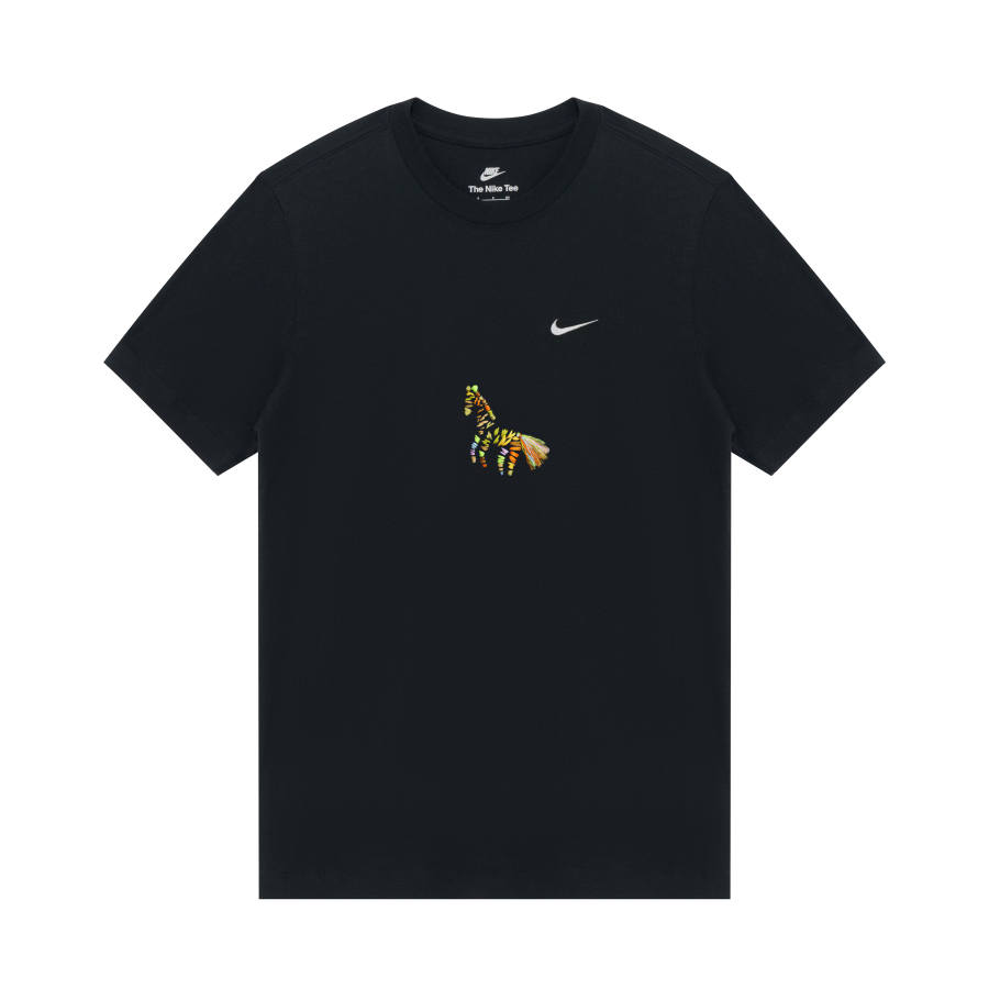 Nike Nike Sportswear T Shirts Unisex Black Crew Neck Moderate Straight Fit