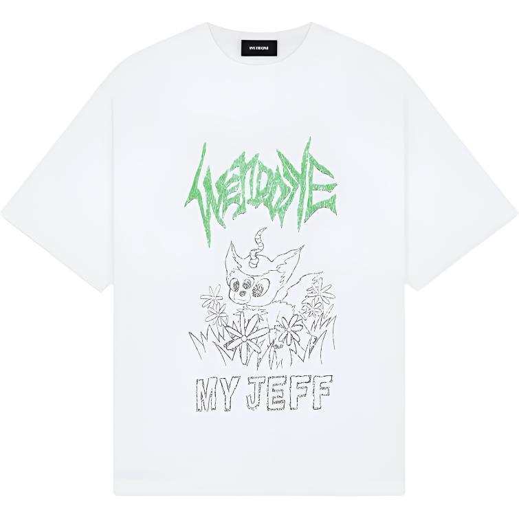 WE11DONE WE11DONE My Jeff Print T-shirt