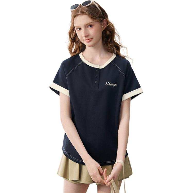 Tonlion Raglan Sleeve T Shirt Women's