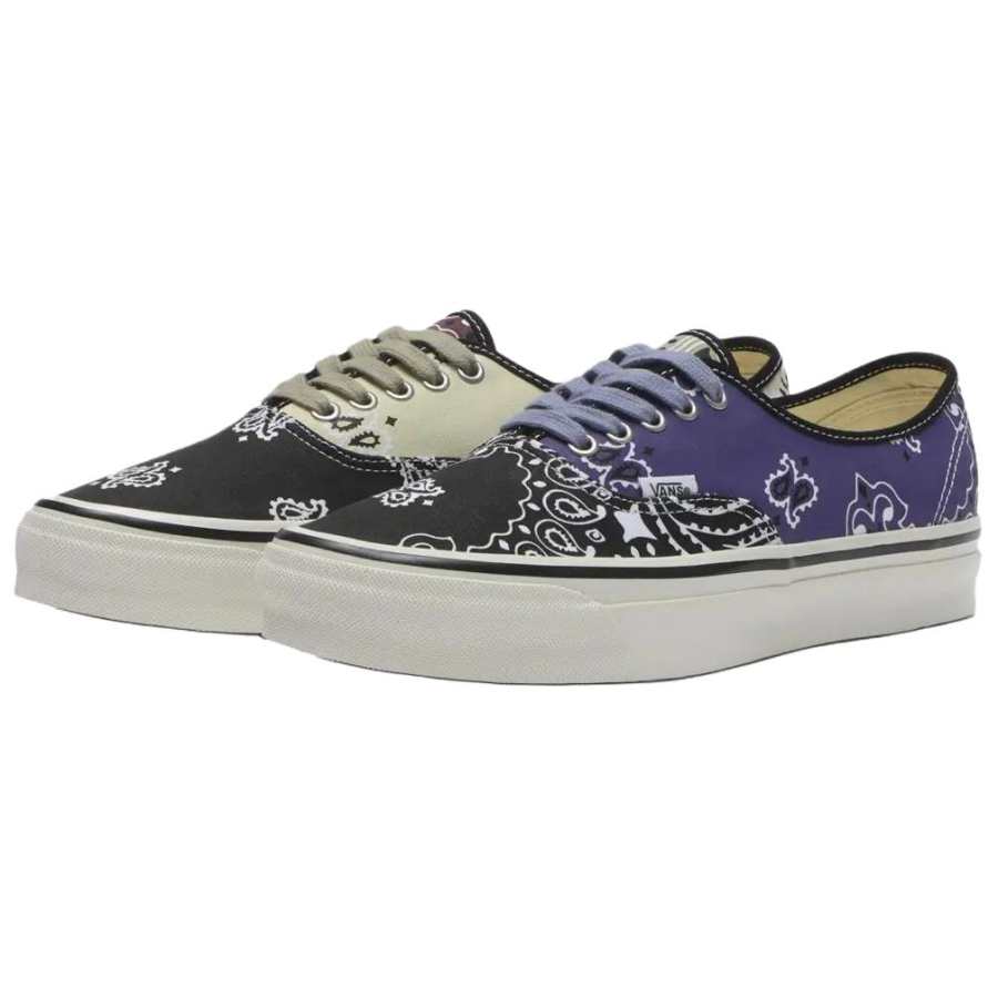 Vans Premium Authentic 44 Abrasion Resistant Skateboard Shoes Unisex Purple Black