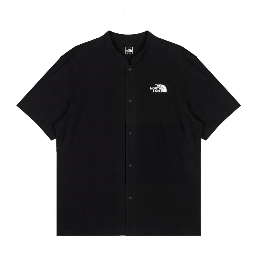 THE NORTH FACE T Shirts Unisex Black Half Turtleneck Moderate