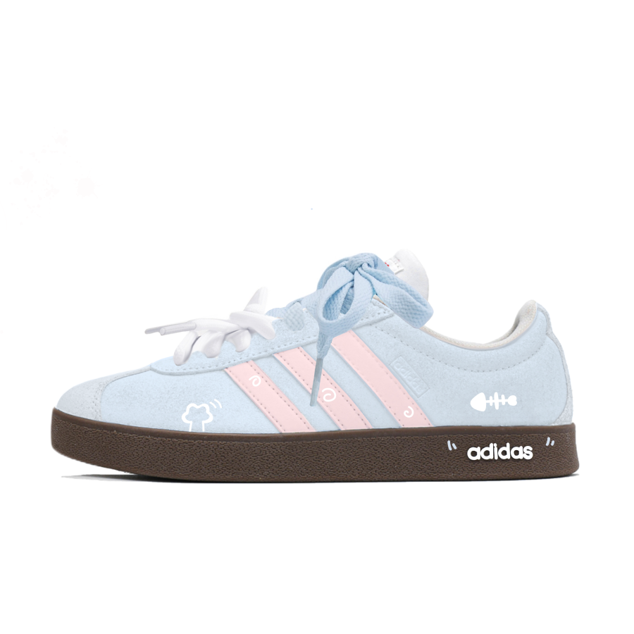 Adidas Adidas VL COURT 2.0 Low top Skateboard Shoes Unisex Blue