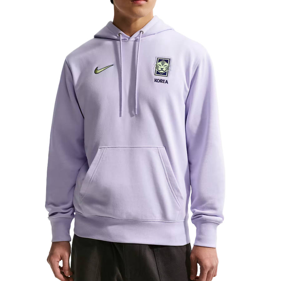 Nike Nike Sweatshirts Men's Amethyst/Space Purple/Light Liquid Lime Hooded Moderate