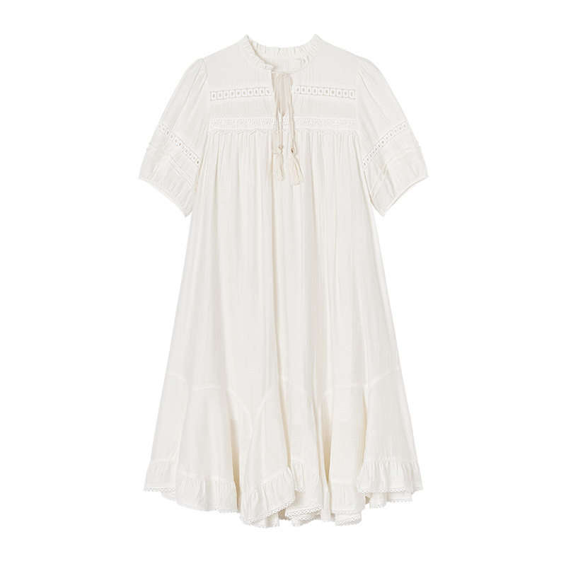 XIANGYING Short Sleeved Dress Women's
