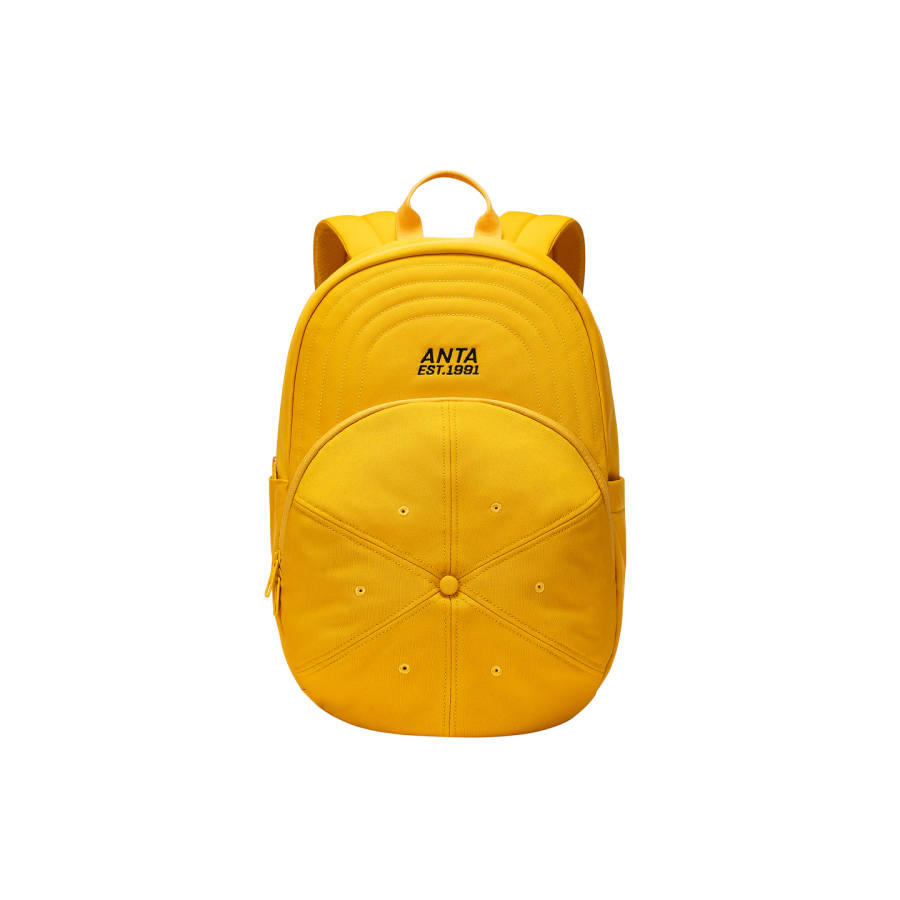 Anta Life Collection Pu Backpack Unisex Pumpkin Yellow