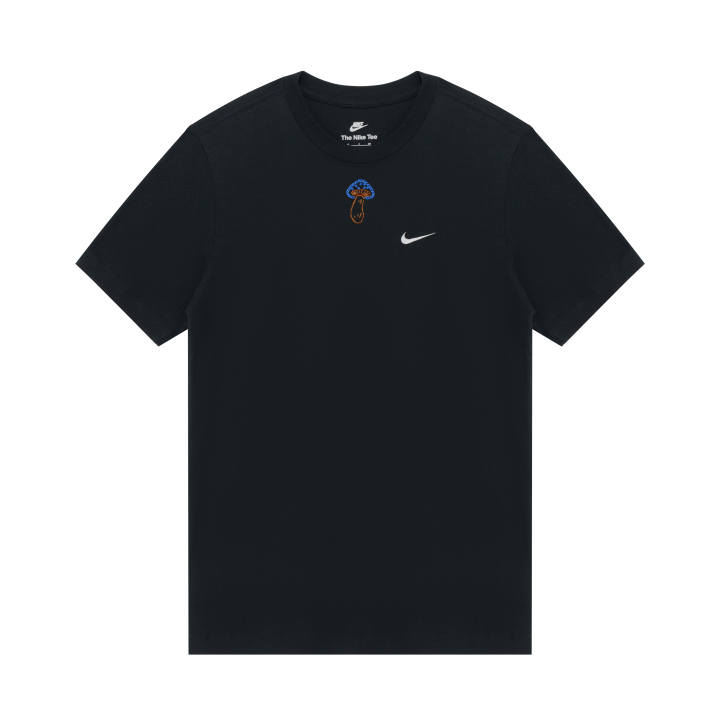 Nike Nike Sportswear T Shirts Unisex Black Crew Neck Moderate Straight Fit