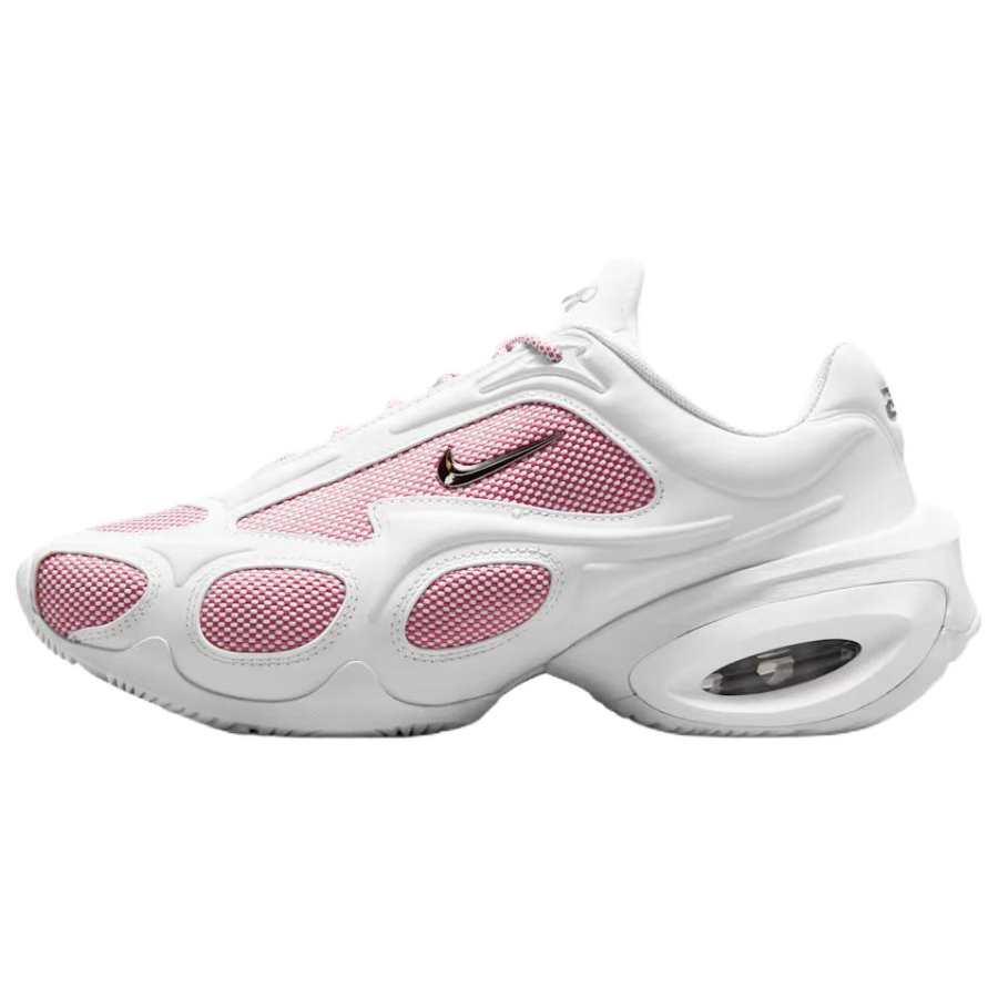 Nike Nike Air Max Muse Breathable Casual Shoes Women's White Red