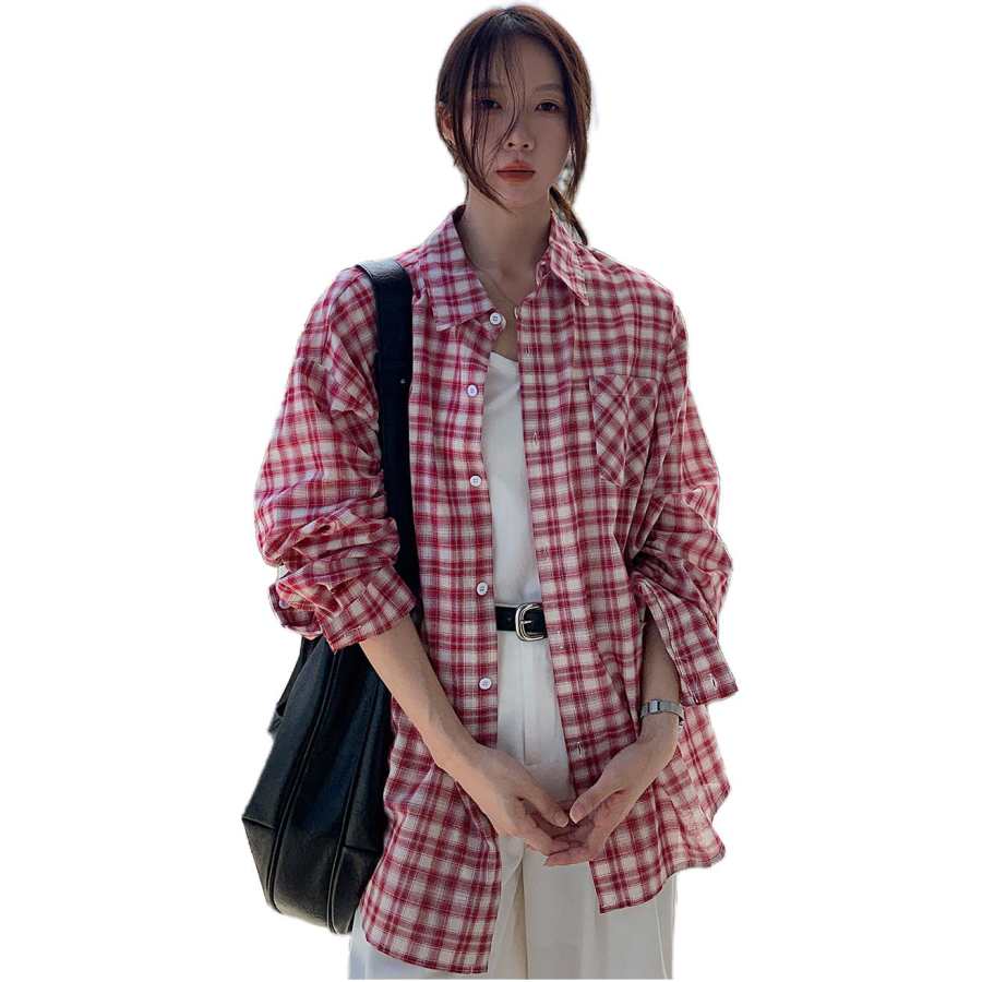 JBBCN JBBCN Shirts Women's Red Lapel Moderate Other