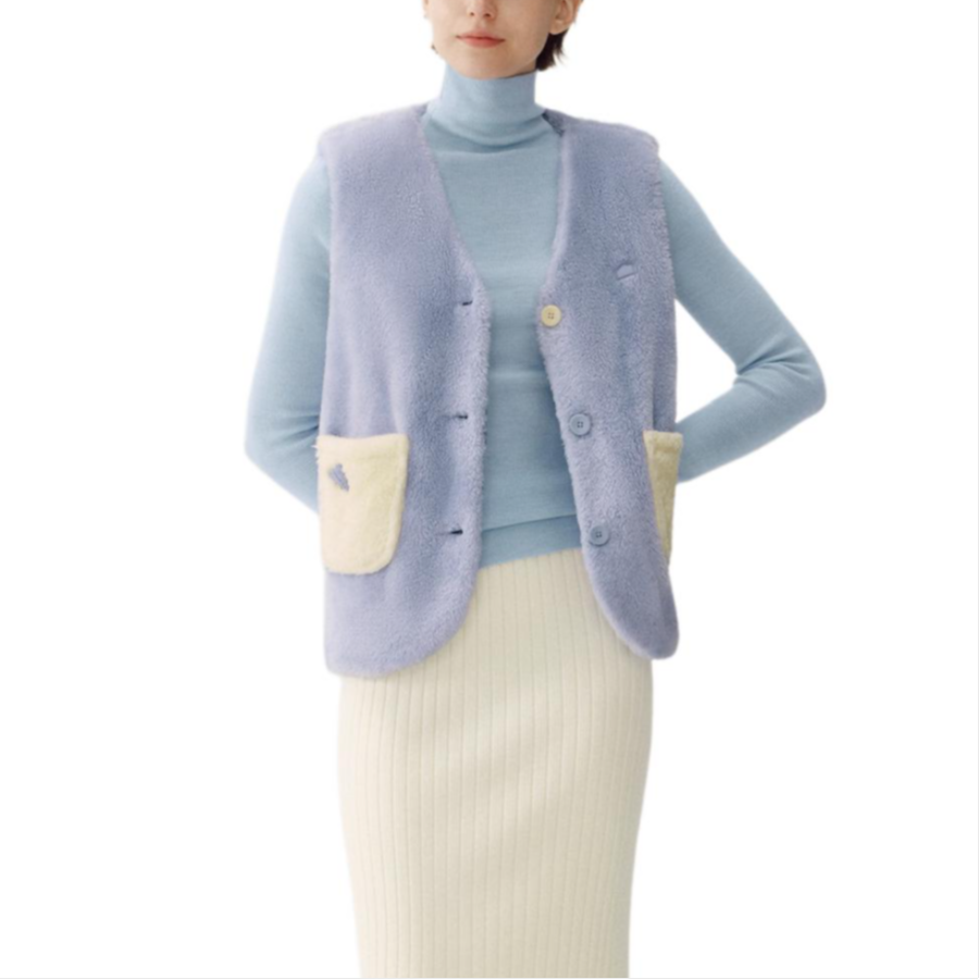 BANANA IN Vests Women's Thickened And Fleece Lined Other