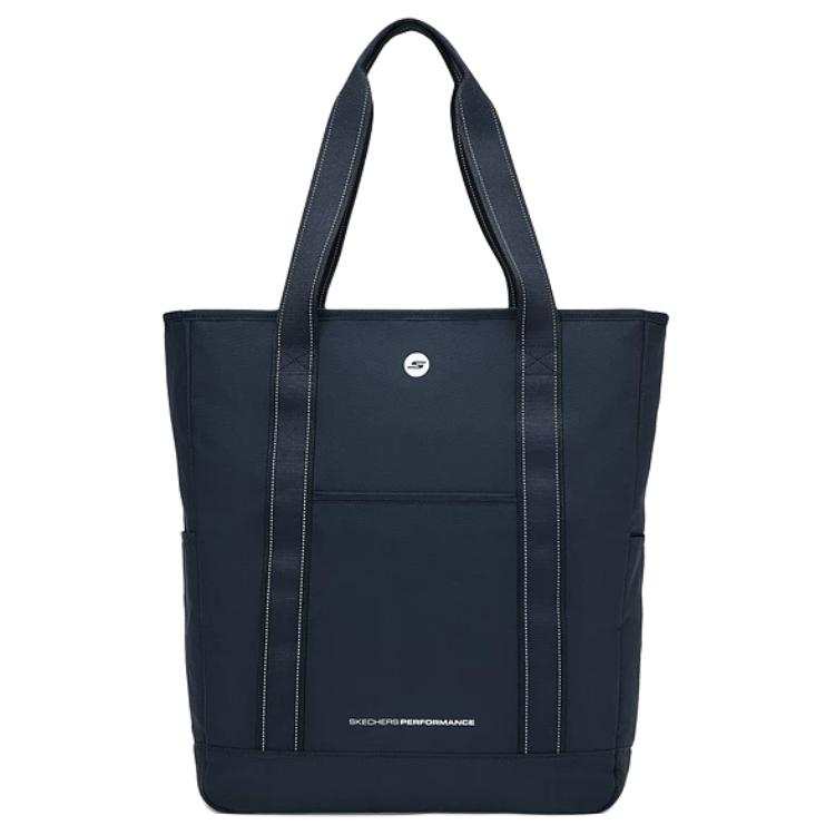Skechers Fabric Tote Bag, Shoulder Bag Unisex Navy Blue
