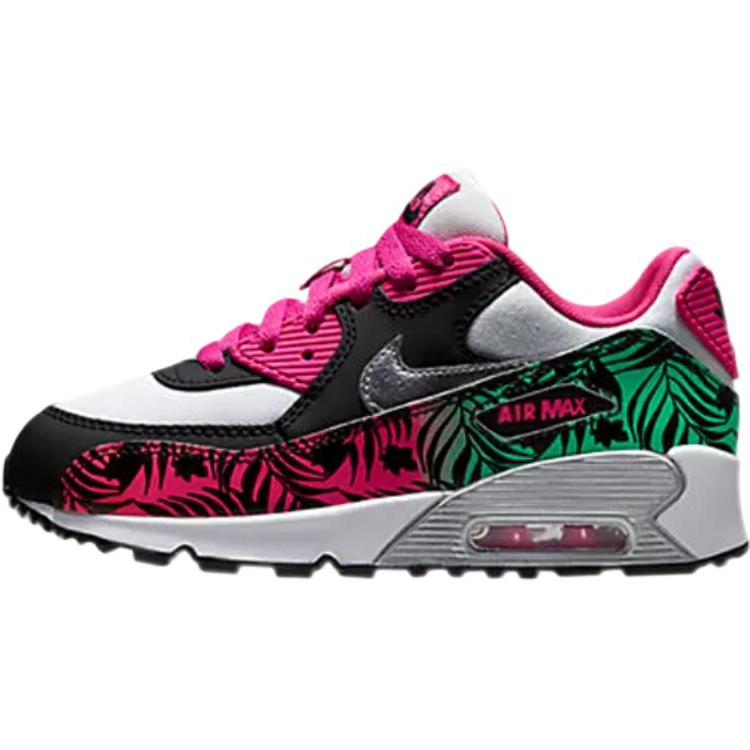 Nike Nike Air Max 90 Breathable Low top Kids' Running Shoes Black Kids'
