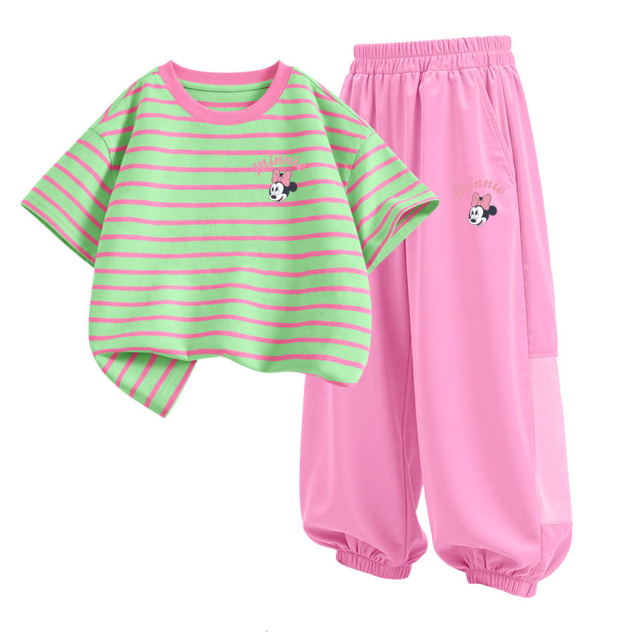 Disney Kids Casual Sportswear Crew Neck Thin