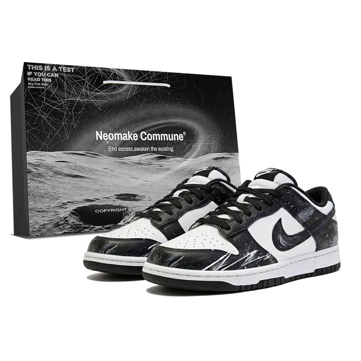 Nike Nike Dunk Low top Casual Skate Shoes Unisex Black White