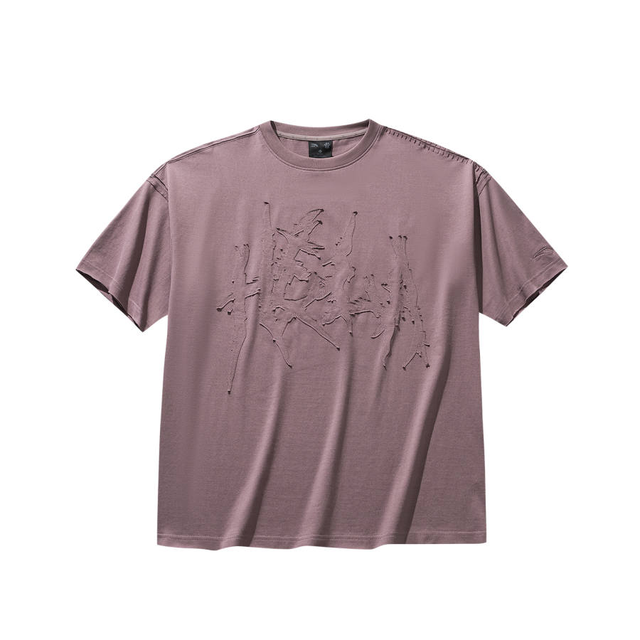 ANTA T Shirts Unisex Nude Gray 3 Crew Neck