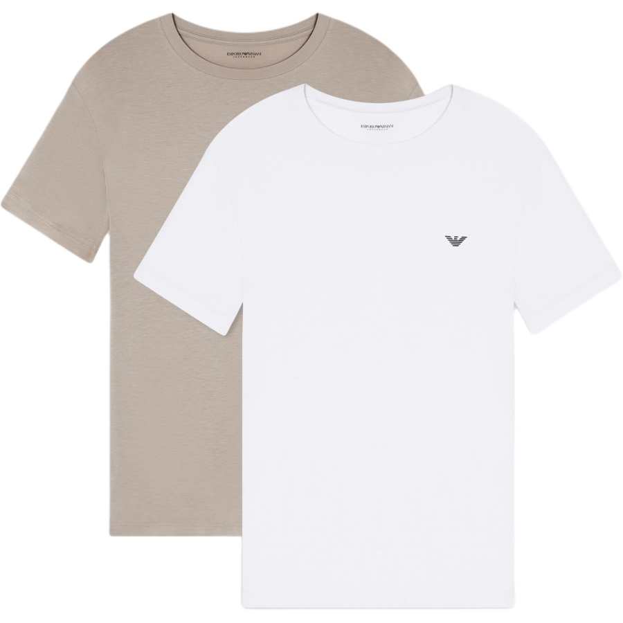 EMPORIO ARMANI SS26 T Shirt Men's 2 Pack