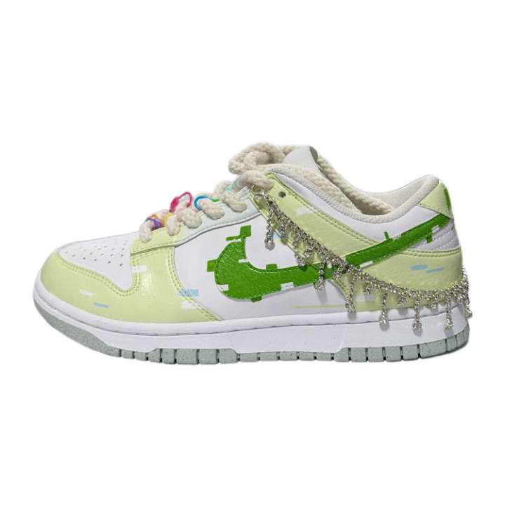 Nike Nike Dunk Next Nature'White Mint' Sage Low top Skateboard Shoes Women's White Green