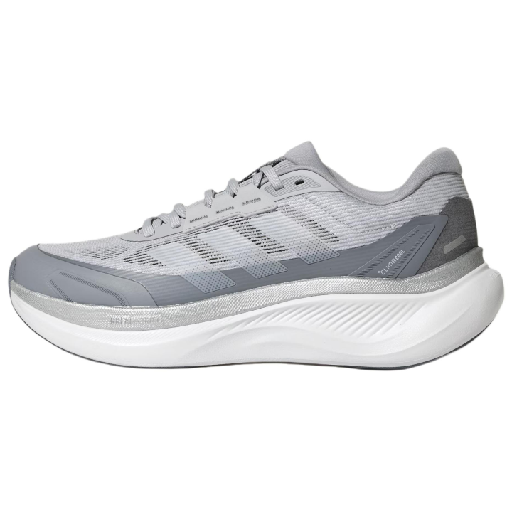 Adidas Adidas DREAMCUSHION Slip Resistant, Abrasion Resistant, Rebound Running Shoes Unisex Solid Gray