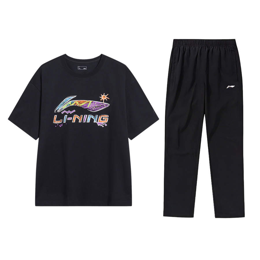 Li-Ning Li Ning Summer Casual Sportswear Men's Black