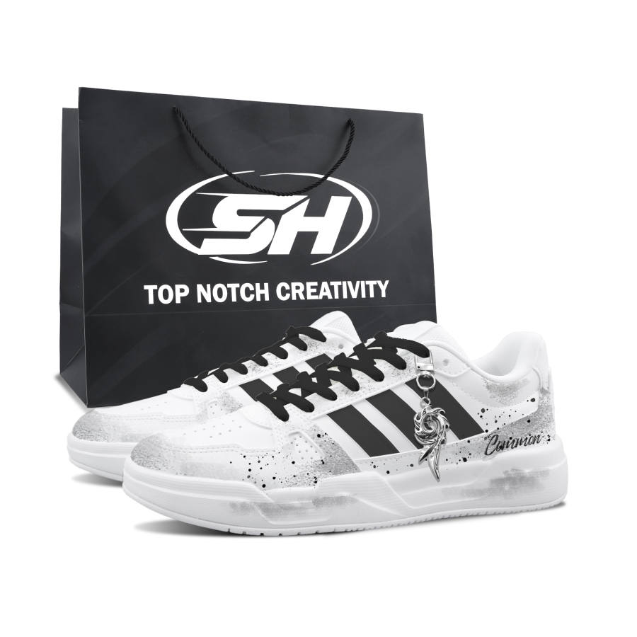 Adidas Adidas LITE BALLER PU Ink Shadow White Edge, Shopping Bag Abrasion Resistant Lightweight Slip Resistant Low top