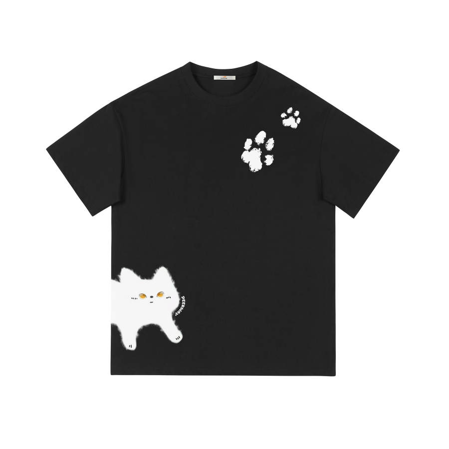 DEERWAY T Shirts Unisex Crew Neck Moderate Straight Fit