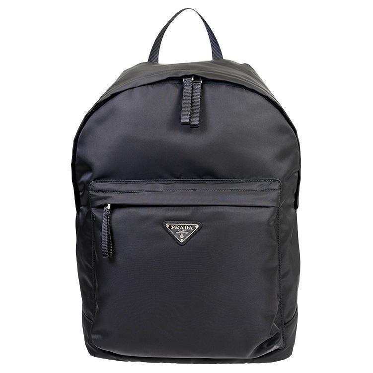 PRADA PRADA Nylon Backpack Men's Black