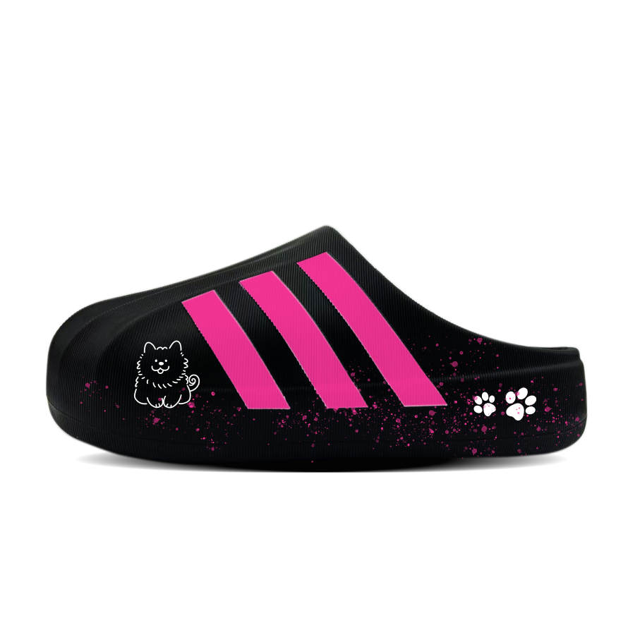 Adidas Originals AdiFOM SUPERSTAR MULE EVA Graffiti Quiet Odor Resistant Abrasion Resistant Slip Resistant