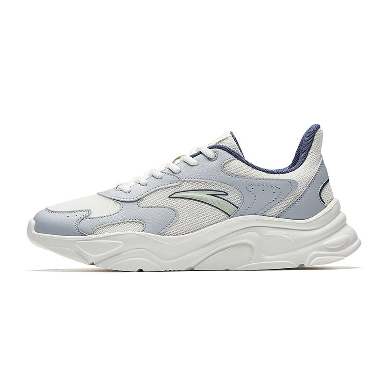 Anta Millennial Generation Low top Casual Shoes Men's White Gray Blue