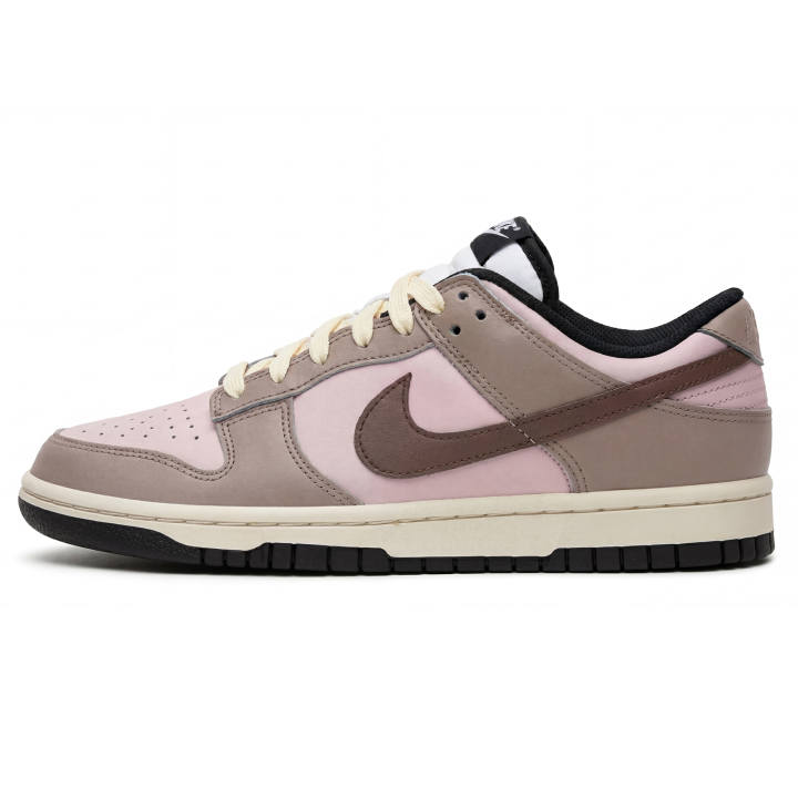 Nike Nike Dunk Taro Milk Coffee Abrasion Resistant Slip Resistant Low top Skateboard Shoes Unisex Ink White