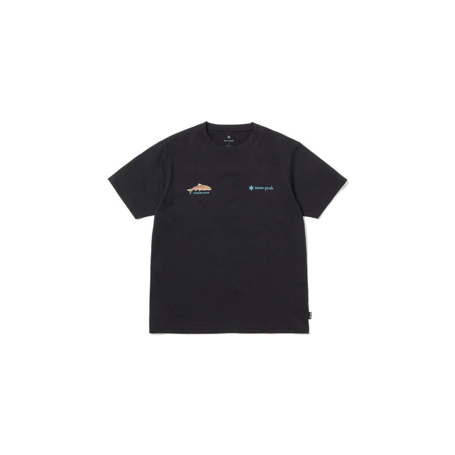 Snow Peak T Shirts Unisex Crew Neck Straight Fit