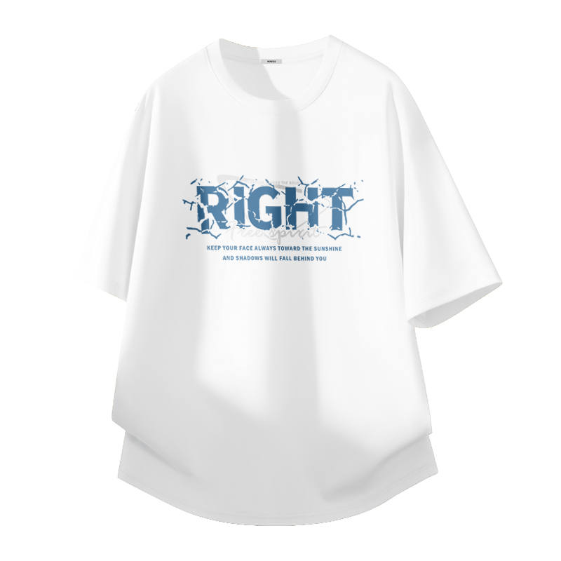 MINISO T Shirts Unisex Crew Neck Moderate Straight Fit