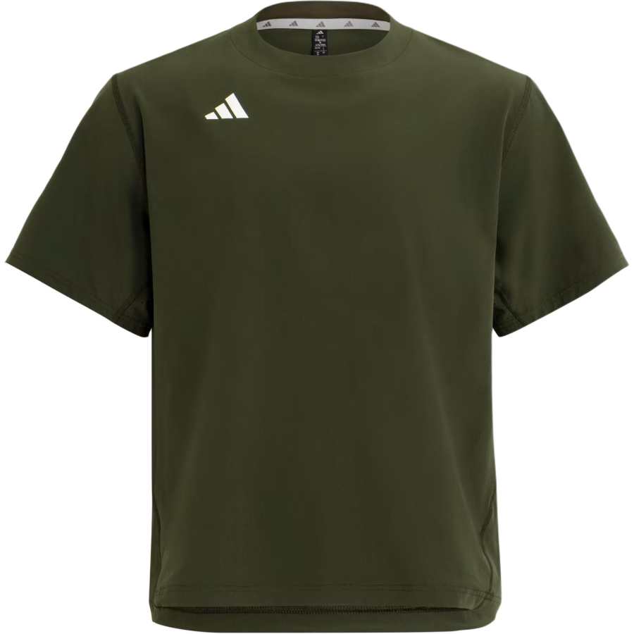 Adidas Adidas Adizero T Shirts Men's Night March Blue Crew Neck Moderate