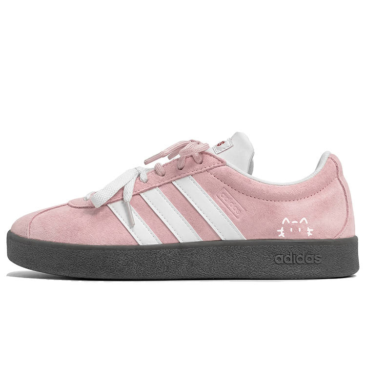 Adidas Adidas Vl Court Classic Strawberry Little Cat German Army Trainers Unisex Pink White
