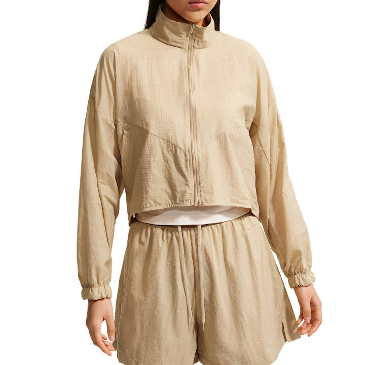 Nike Nike Jackets Women's Flax/Flax Stand Collar Moderate Other