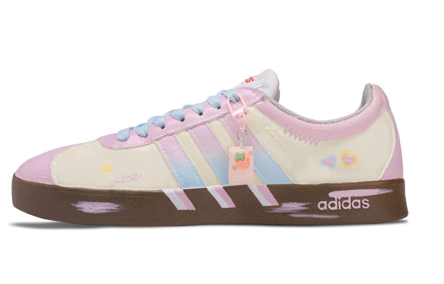 Adidas Adidas Vl Court Classic 2.0 Lifestyle German Army Trainers Unisex Pink
