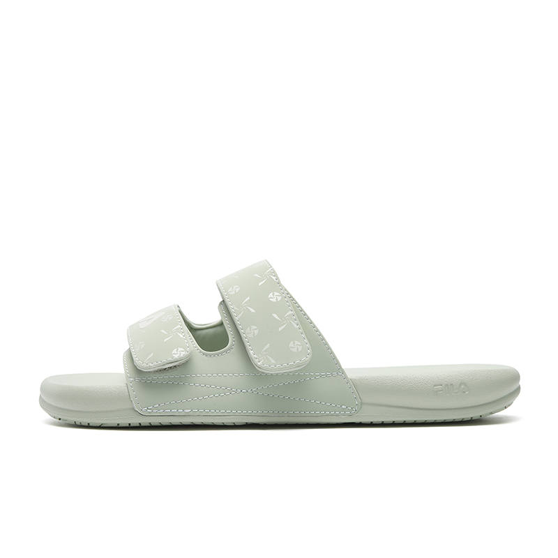 FILA DRIFTER 2 Slide Slippers Women's Mist Gray Green