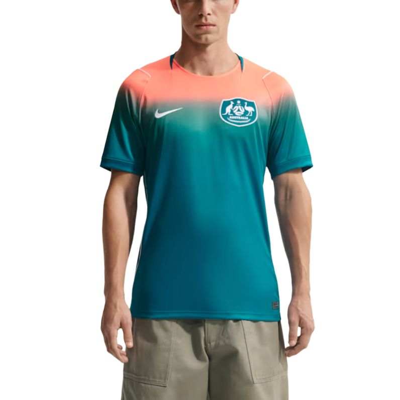Nike Nike Australia National Team Soccer Jersey Fan Edition Men's
