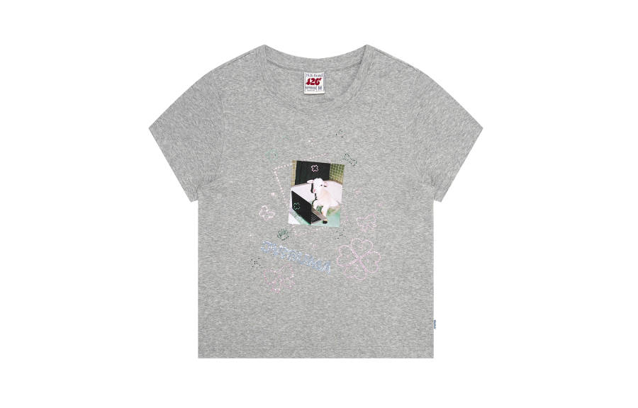 F426 T Shirts Women's Crew Neck Moderate Nipped In Waist